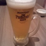 tabenomihoudaisemmontenkoshitsusousakuwashokuizakayayuzunokomachi - ビールは生のみ。　プレミアムモルツ