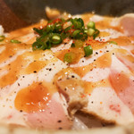 鶏そば 朱雀 - ミニローストポーク丼