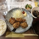 家庭料理居酒屋 よってって - ♪塩から揚げ定食 ¥500