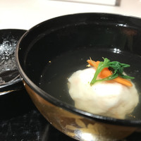 河文 - 椀もの  ホタテ真薯う