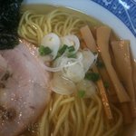 ラーメン専門 くぼ田 - 塩ラーメン　アップ