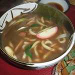 手作り餃子月美亭 - スープカレーうどん　480円