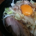 ラーメン二郎 - 汁なしラーメン（750円）