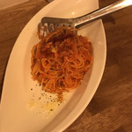 ピザ バー オット - 料理写真:アマトリチャーナ