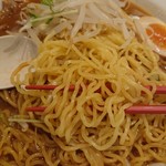 台湾点心房 - 味噌ラーメン大盛1004円　麺アップ