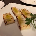 横浜馬車道 旬の肉料理イタリアン オステリア・アウストロ - ツキノワグマのラルドクロスティーニ