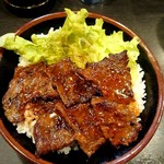 Yakinikudontadon - ハラミ丼大盛