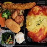 BENTOSS - オムライス弁当(550円)です。