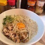 油そばと燕三条系ラーメン 背脂体験 - 