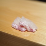 鮨 尚充 - 淡路真鯛の昆布締め