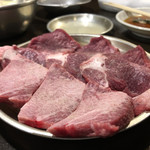 Taishuu Horumon Yakiniku Jun - タン三種盛り