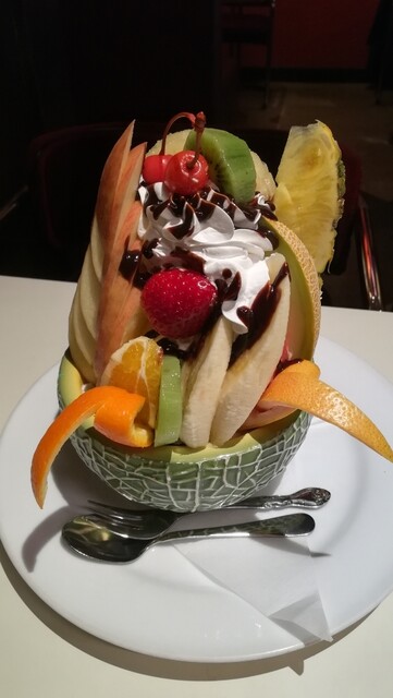 超豪華フルーツたっぷりプリンアラモード チェリー 蒲田 By Causeily チェリー 蒲田 喫茶店 食べログ