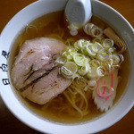 青竹手打ラーメン 日向屋 - らーめん（麺少な目）