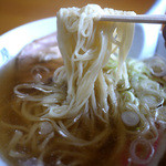 青竹手打ラーメン 日向屋 - らーめん（麺少な目）