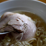 青竹手打ラーメン 日向屋 - らーめん（麺少な目）