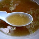 青竹手打ラーメン 日向屋 - らーめん（麺少な目）