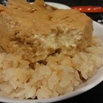 とうめし定食のメインは豆腐