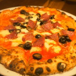 ピッツア　サラミ