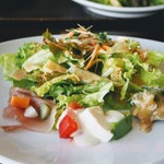 Torii - 前菜3種盛り合わせ&季節野菜のグリーンサラダ