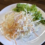 ナガタ店 - セットの野菜サラダ