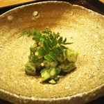 御料理 古川 - 味噌と木の芽と筍。これはリクエストしてたやつだ(•ө•)♡てか、前々回と同じ内容を食べさせたくてリクエストしてました(>ω<)