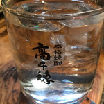 Izakaya Tentsukuten - 焼酎ロックで！