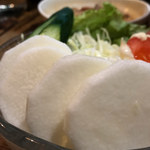 Izakaya Tentsukuten - 山芋サラダ