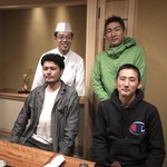 御料理 古川 - おれはどこを見てるのか（謎）作業着でくるのは私ぐらいか（笑）