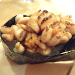 鮨げん家 - 白子醤油焼き軍艦