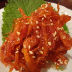 車 - 自家製するめピリ辛煮