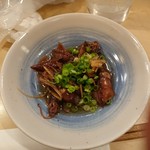 割烹くずし 徳多和良 - ほたるいか生姜煮