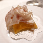 La Brianza - 生パンチェッタとグラッパ入りのキアッケレ