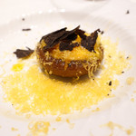 La Brianza - 焼き椎茸 黒トリュフとミモレットがけ