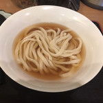 うどん麦清 - 見よ！このシンプルかつ、艶やかな「ひやかけうどん」。