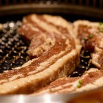 ハヌリ - 漬け厚切りサムギョプサル ★いっしーリコメンド