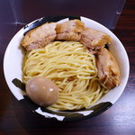 Seasoned egg and pork Tsukemen (Dipping Nudle)