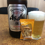 中華新楽 - まずは ビールで乾杯ね～