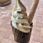 大和屋 - 大和屋ソフトクリーム カフェオレ 450円