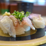 はま寿司 - 光り物3種盛り、ネタは悪くない♪