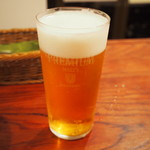 京都ダイナー - 生ビール（プレモル 香るエール）