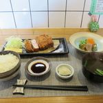 米愛豚とんかつとおばんさい みかみ - ロースカツご膳（1,000円）