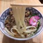 はるやうどん - 肉うどん