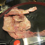 七輪焼き　天 - 上タン