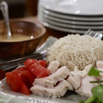 酒とタイ料理 ピッサヌローク - 蒸し鶏とごはん（カオマンガイ）