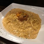 MILLE FIORI - 生ウニのクリームソース（大盛）（￥2400）