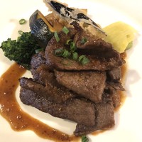 特選近江牛レストラン ティファニー - ランチのメイン。ライス、コーヒー付き