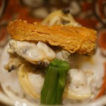 日本料理 晴山 - ばちこ　しじみ　酢飯のしゃりと共に