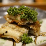 日本料理 晴山 - 塩焼き鰻に花山椒