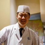 日本料理 晴山 - 山本大将の笑顔がいい
