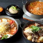 韓国家庭料理明洞 - 鍋集合
